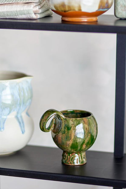 Avonlea Cup, Green, Stoneware (set of four)