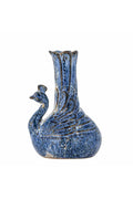 Botanist style Kali Vase, Blue, Stoneware